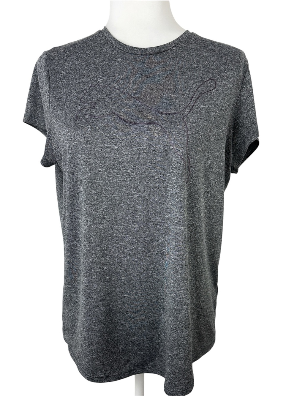 PUMA WOMEN'S TRAIN FAVORITE
HEATHER CAT TEE Size L